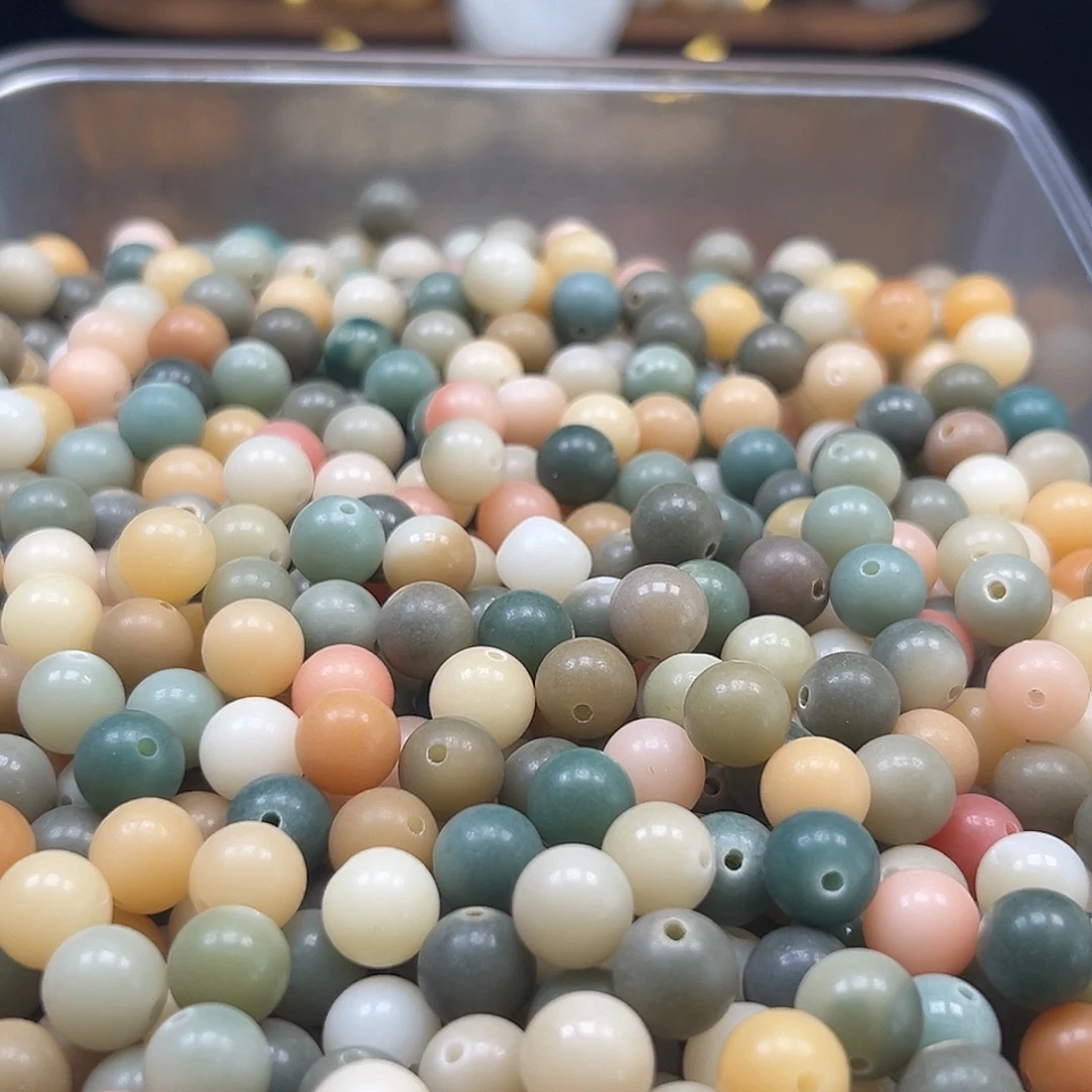 菩提根/象牙果手串卡10多宝圆500颗