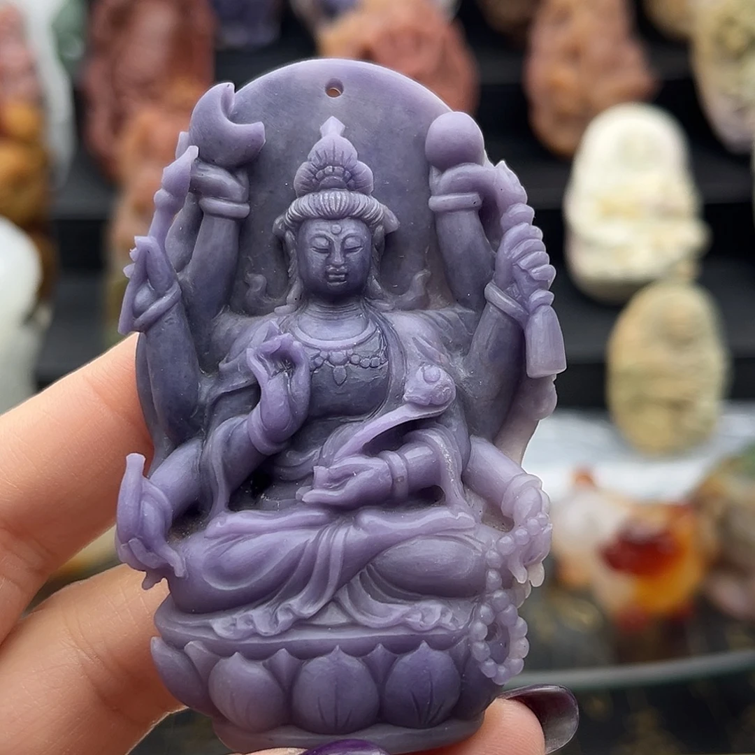 颈饰未镶嵌石英质玉
