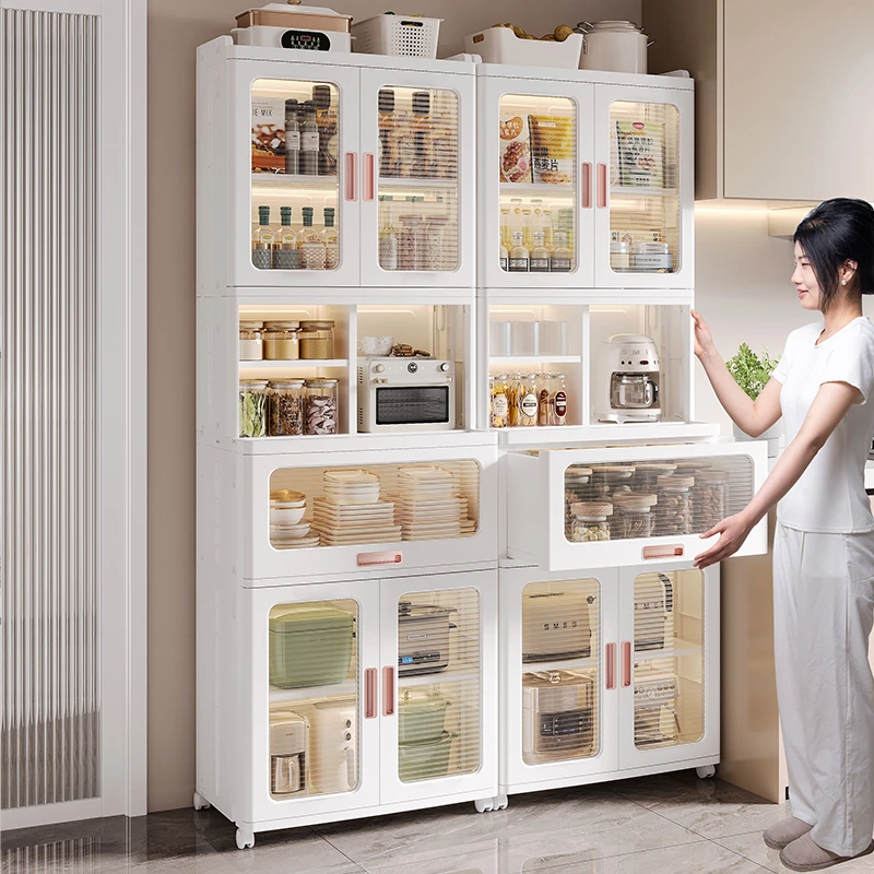 婴儿喂养台收纳柜宝宝用品置物架落地多层多功能大容量整理储物柜