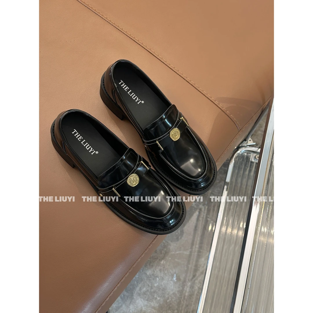 【LIUYI】春夏金币乐福鞋2522