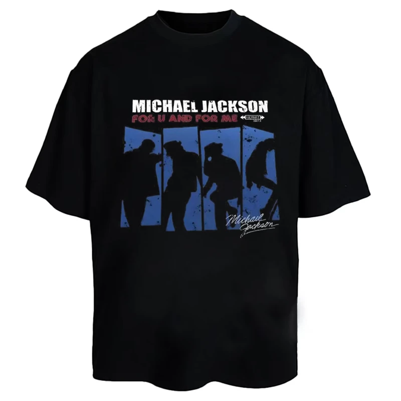 FEIFAN「MJ乐队」数码直喷重磅宽松纯棉短袖T恤休闲潮流cleanfit风