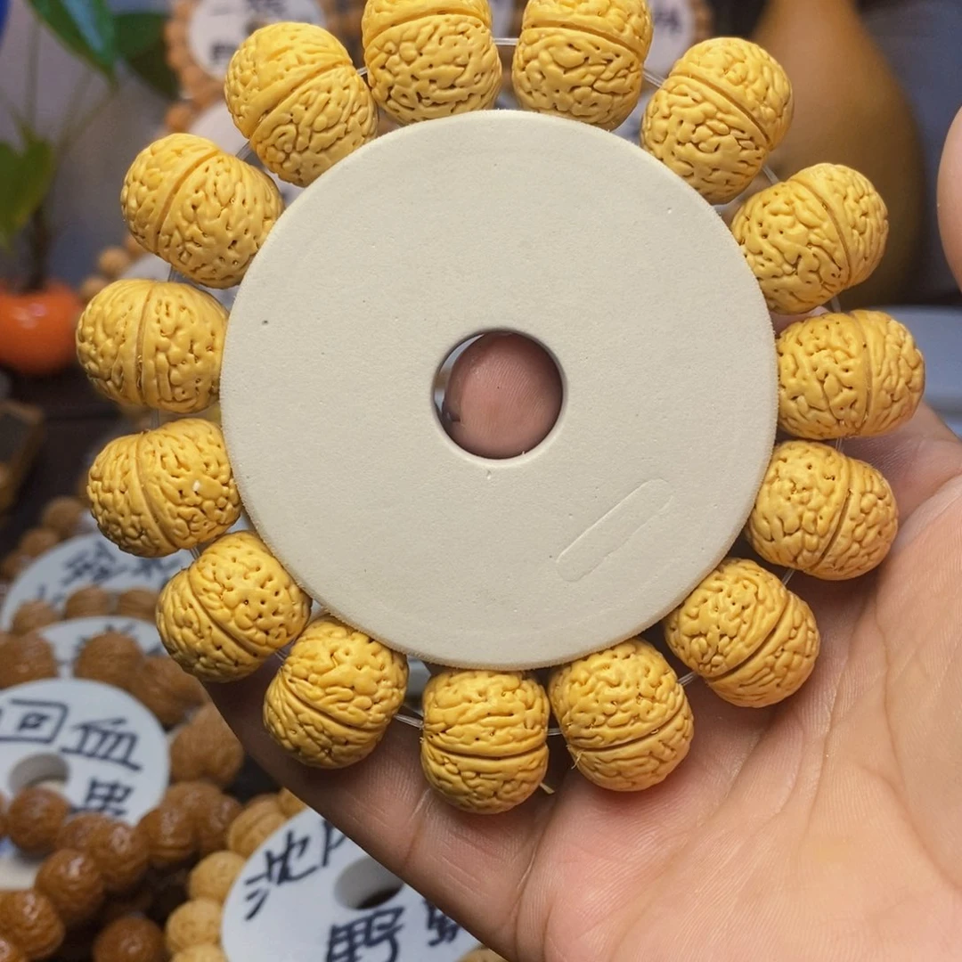 【闪购商品】核桃手串/手链C****虫桃核南瓜手串手链