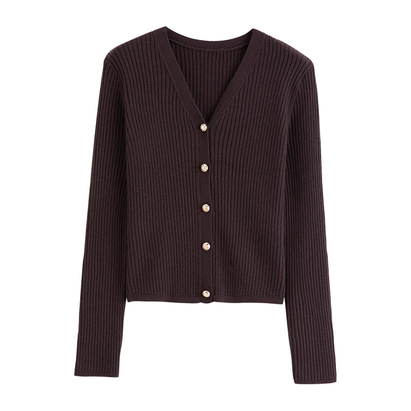 范思蓝恩长袖圆领毛针织衫云柔感针织T恤修身秋季打底衫25FS14576