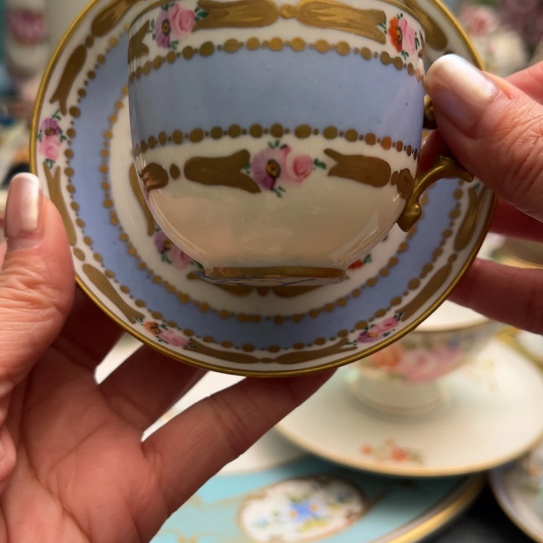 瓷片福腾宝手绘摩卡