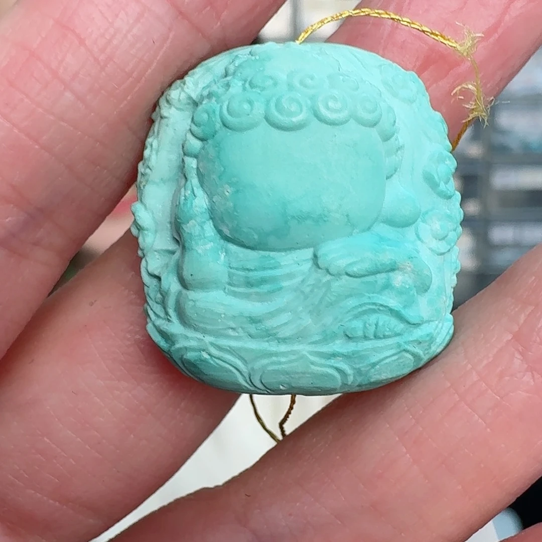 绿松石珠宝奇石未镶嵌