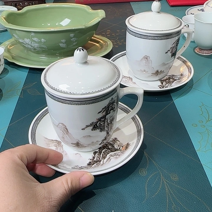 波****陶摆件景德镇陶瓷艺术品