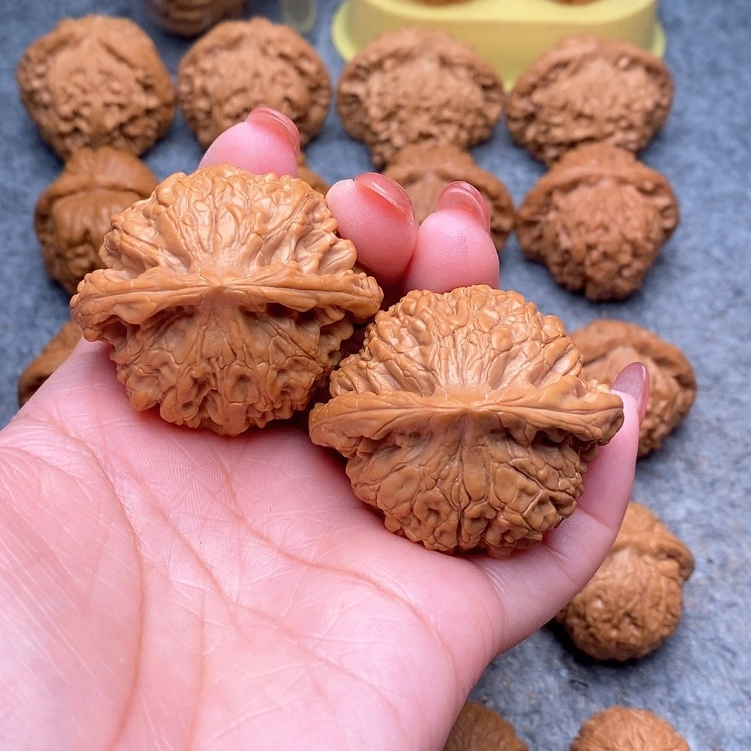 文玩核桃把件精品官帽47全品