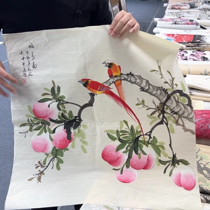 国画纯手绘作品欣赏图