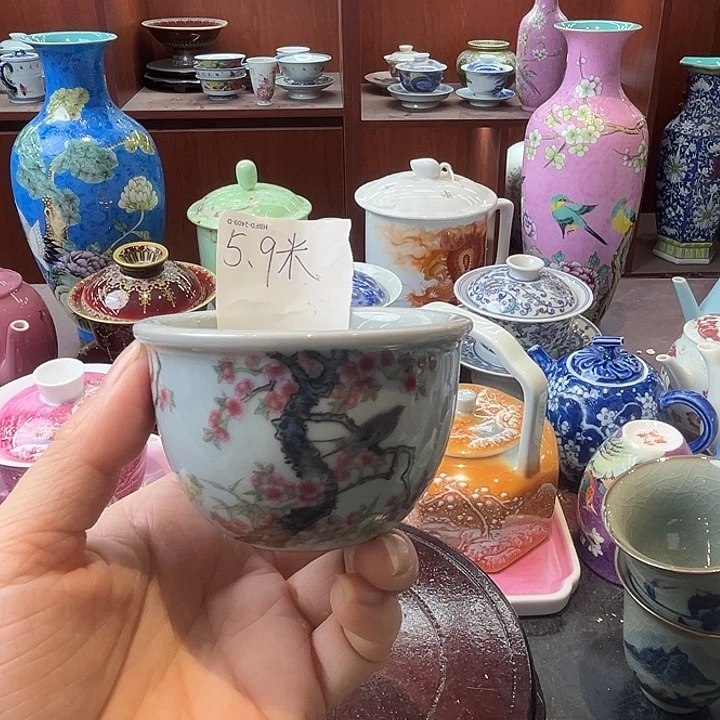 摆件景德镇陶瓷老厂瓷3