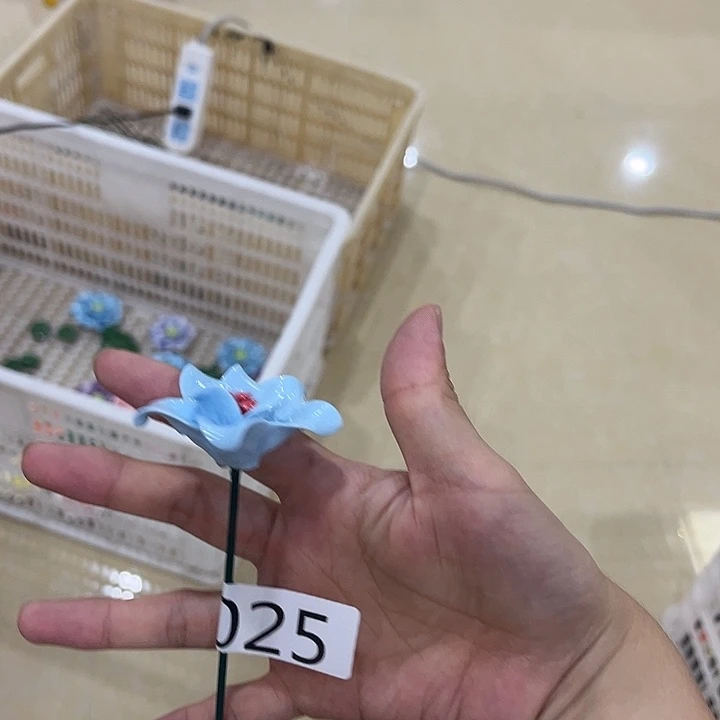 手工陶瓷小花新店开业025