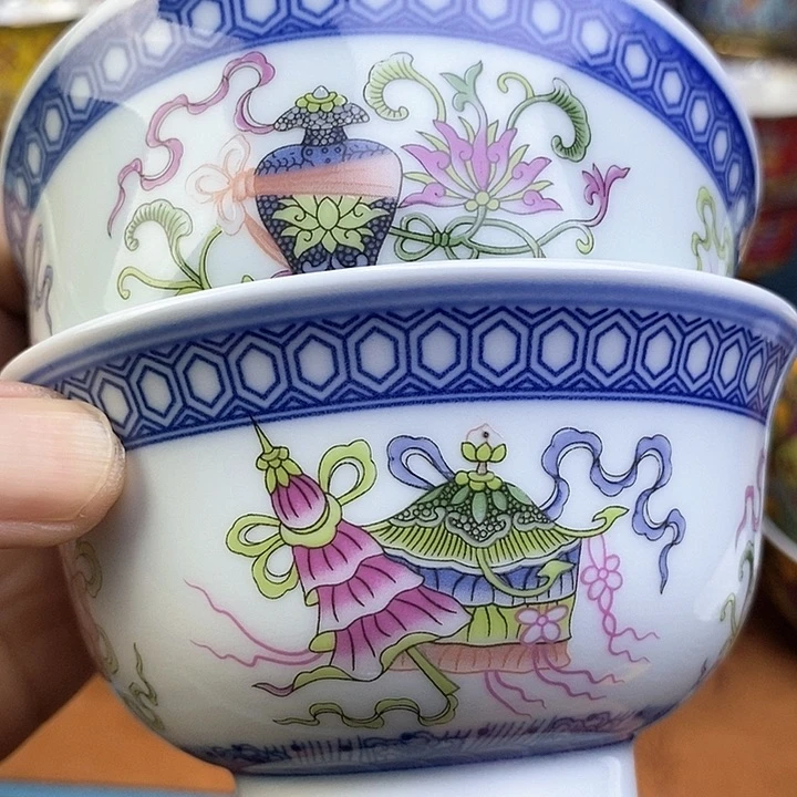 景德镇陶瓷藏式茶碗