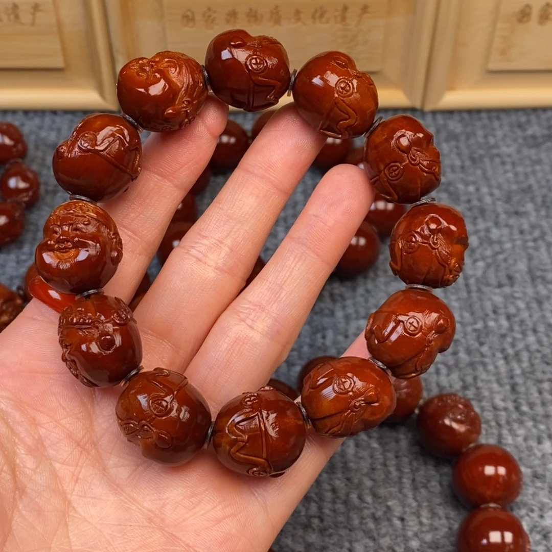 手串/手链橄榄核财神头