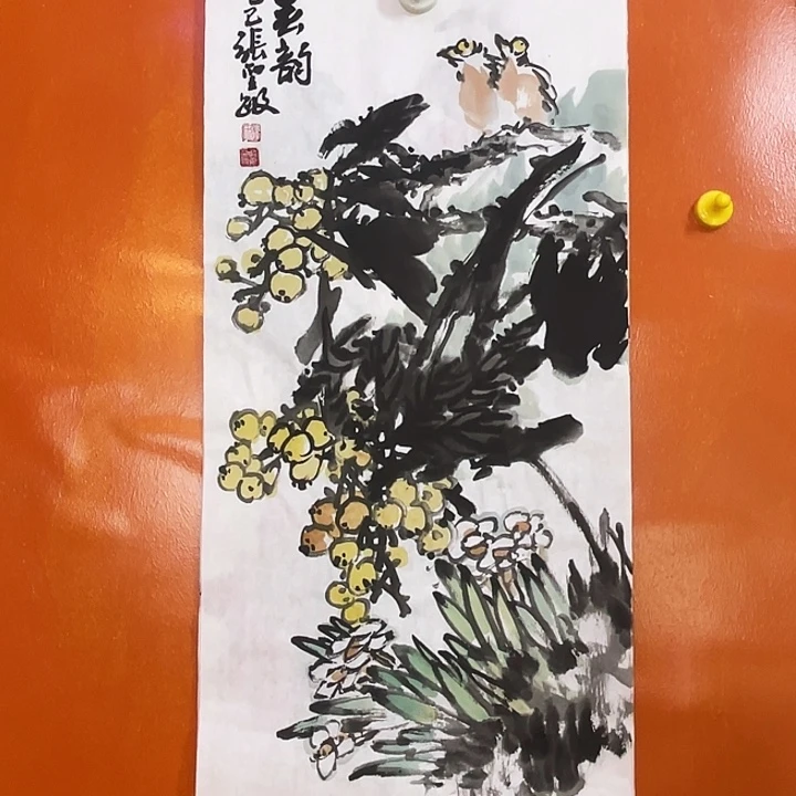 国画张圣敏先生纯手绘作品