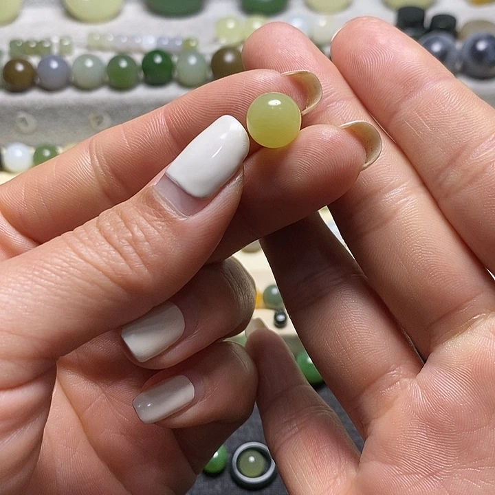 和田玉手链未镶嵌伯***丘