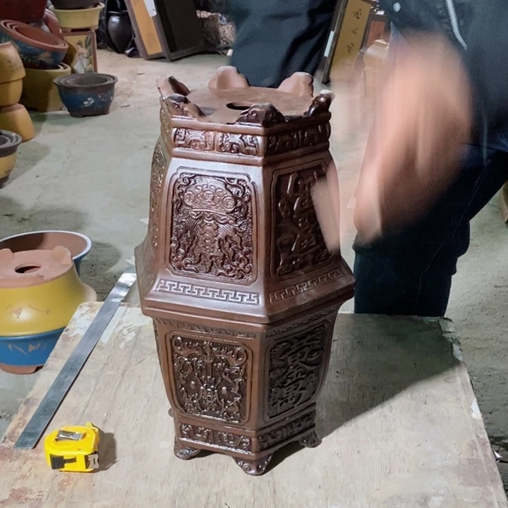 紫砂花盆紫砂紫砂
