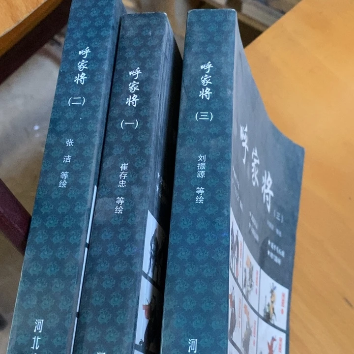 用****5呼家将连环画三本