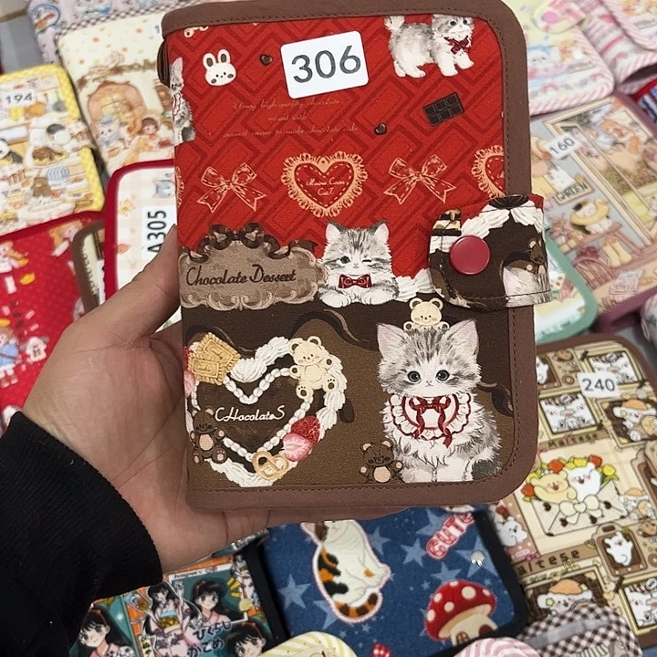 布艺存钱本a6单环