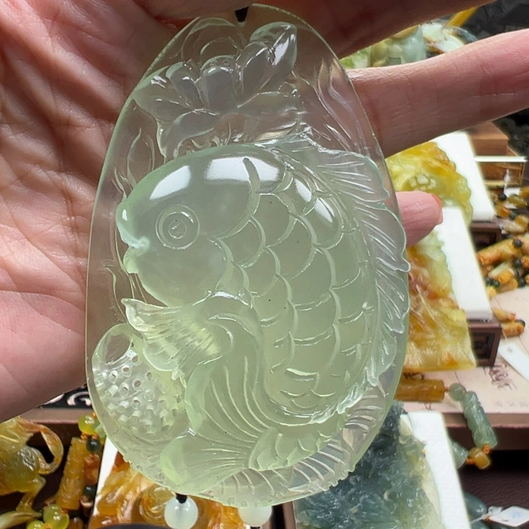 来***弟岫玉未镶嵌挂件挂件
