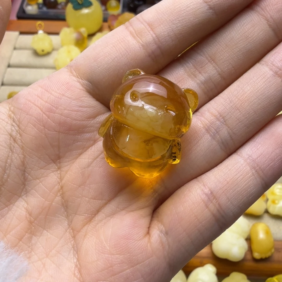 蜜蜡未镶嵌珠宝奇石