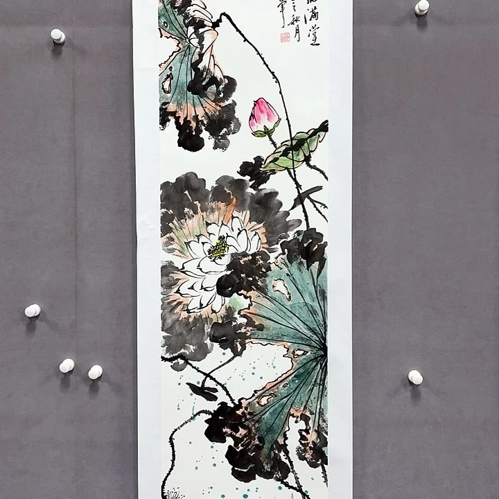 国画亲笔手绘放心去藏