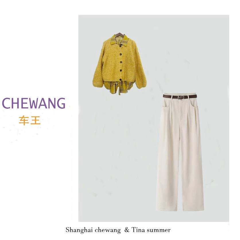 【套装】冬季高档加厚保暖新款套装百搭气质女装9607[FZS]J