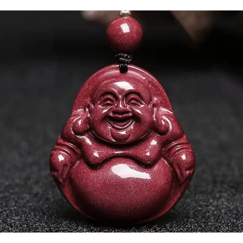 凌轩阁  笑脸佛佛公吊坠（E02）