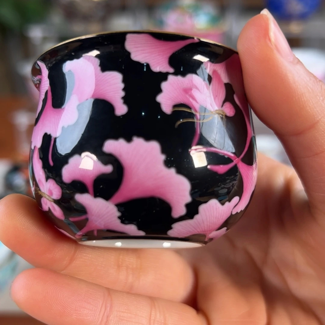 平纯手工手绘 高端茶器