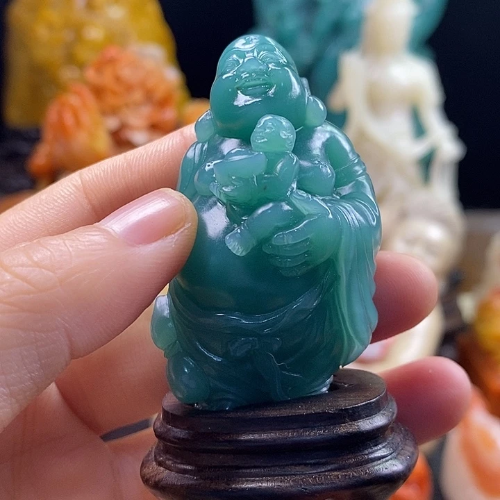 漠***北昌化石印石八方来财……………………