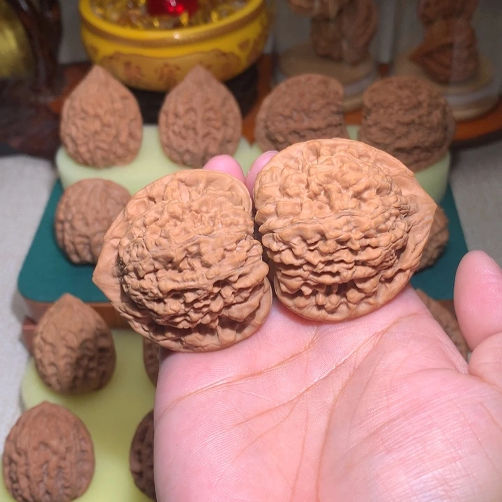 文玩核桃把件官帽