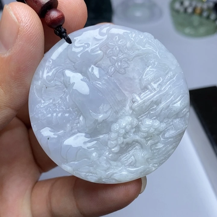 颈饰未镶嵌翡翠翡翠