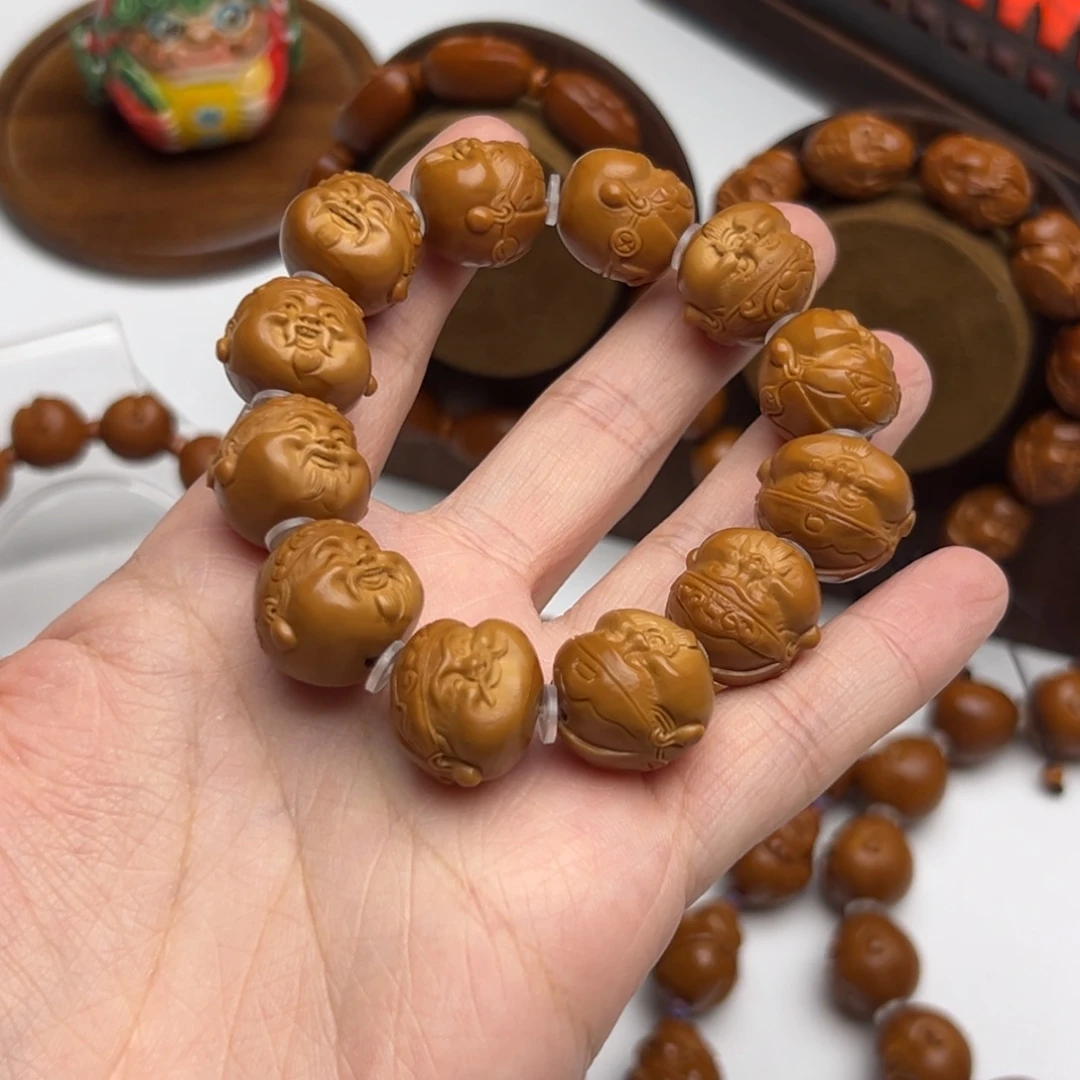 手串/手链橄榄核财神头