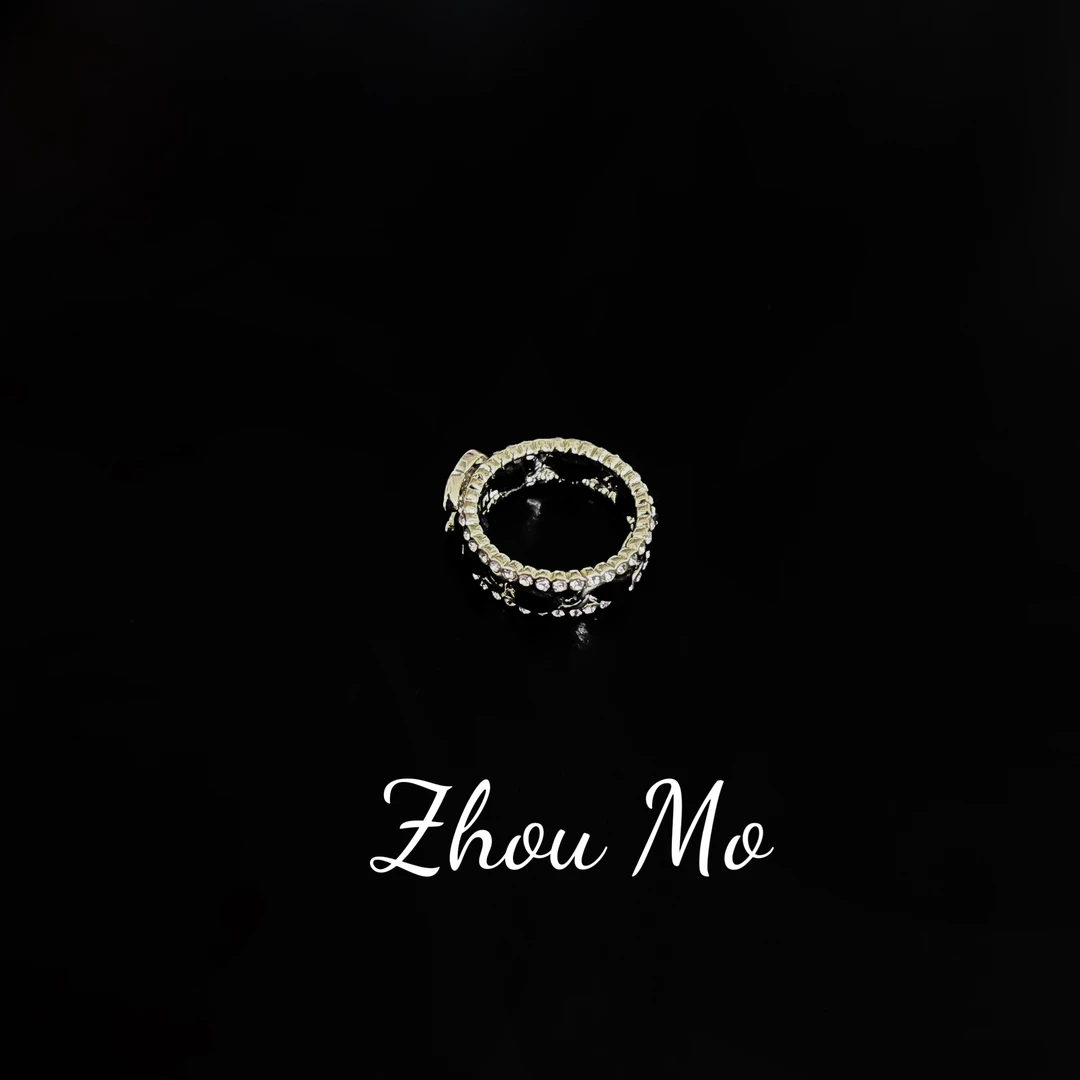 铜合金戒指 【MOMO】经典穿皮戒指   B-180