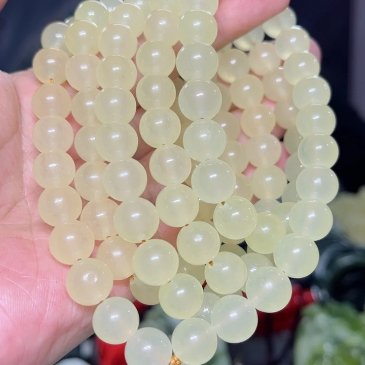 蛇纹石玉颈饰多样性发货未镶嵌良*