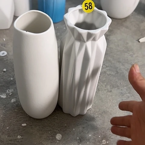 瓷片瑕疵24厘米组合磨砂58号