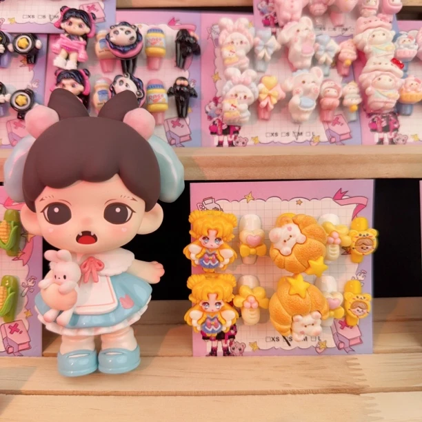 （定制黄色美少女转转）纯手工穿戴甲