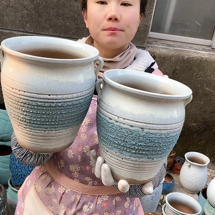 紫砂花盆正品口18高22