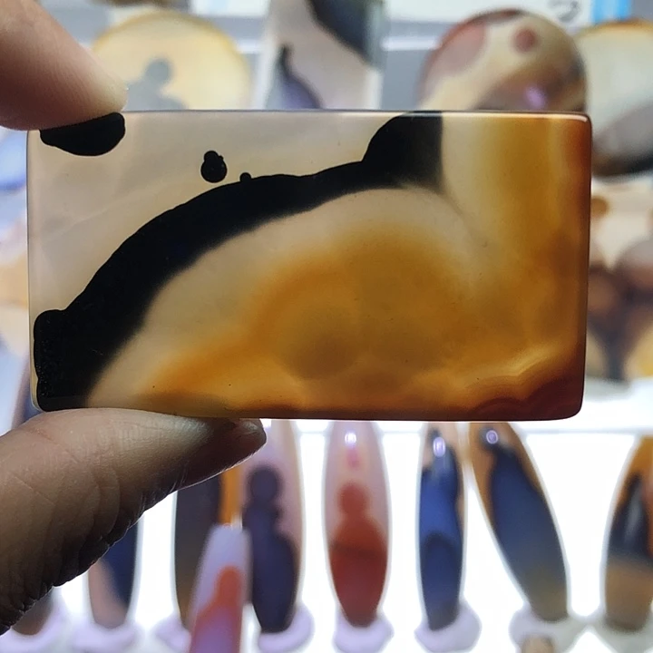 查罗石未镶嵌珠宝半成品83