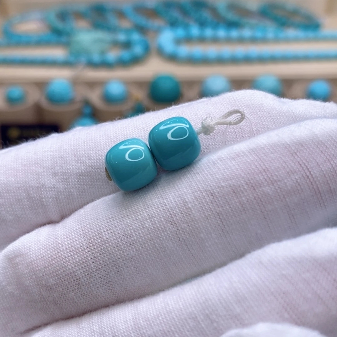 绿松石未镶嵌珠宝奇石9mm