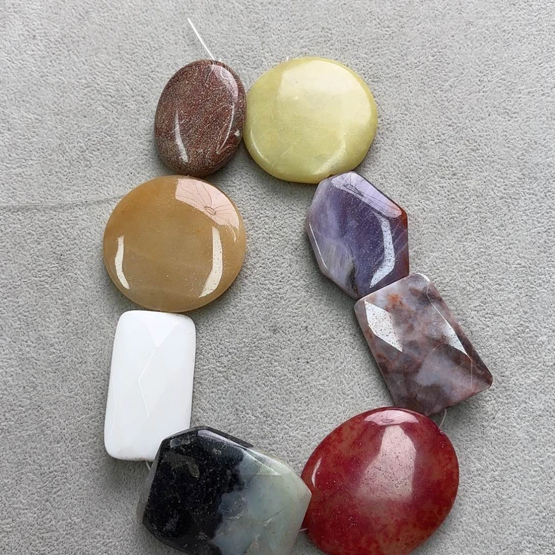 玛瑙/玉髓未镶嵌珠宝半成品34