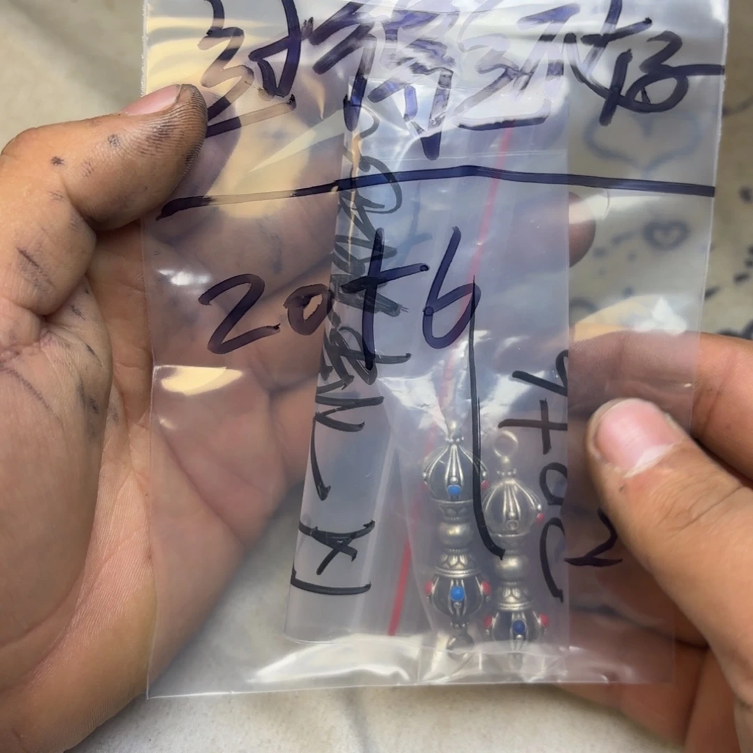 过***好泥塑藏地金刚菩提念珠