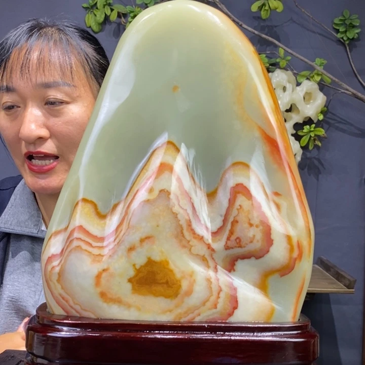 石材精品古青石摆件