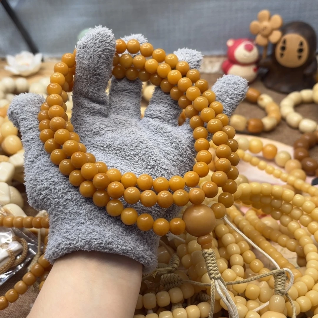 菩提根/象牙果吊坠10干磨树王圆珠念珠510