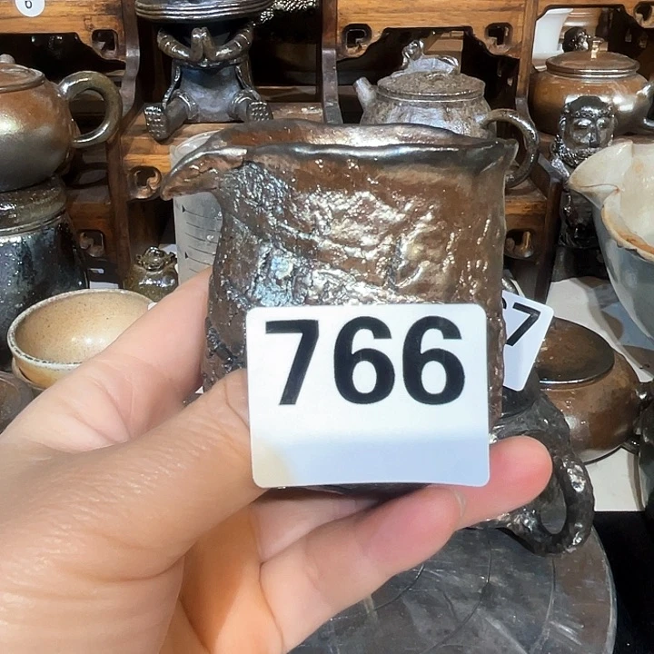 杯果***?高温柴烧陶泥公杯