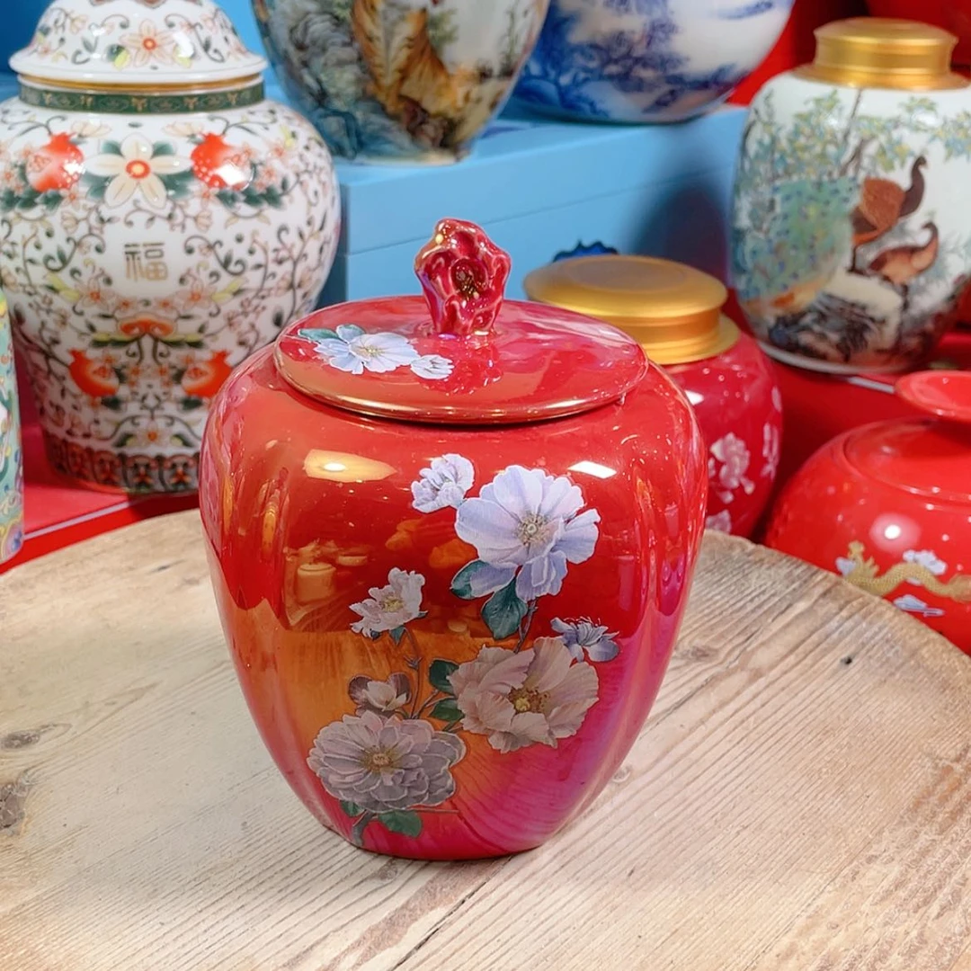 【闪购商品】罐陶瓷茶叶罐密封罐