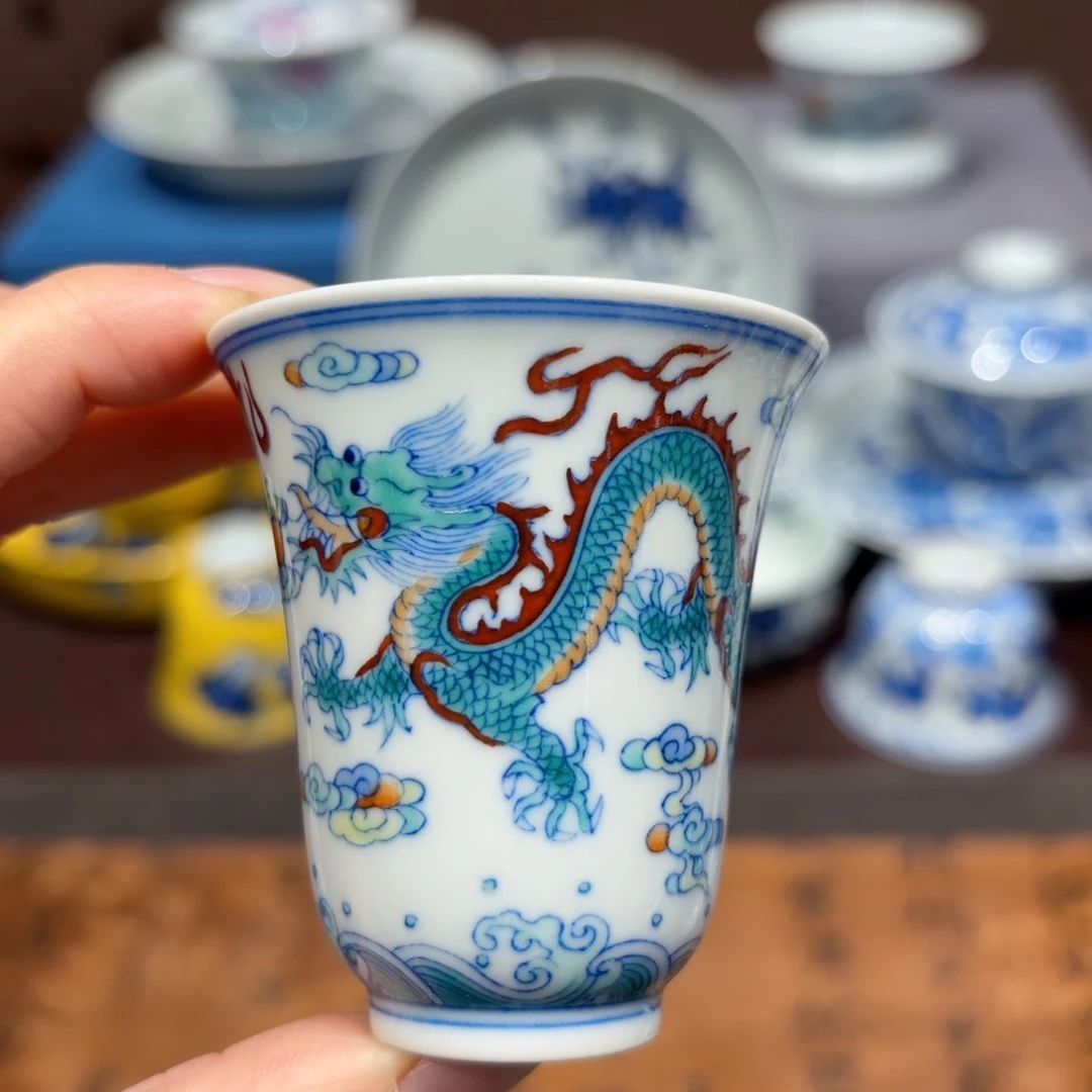 瓷片景德镇纯手工手绘