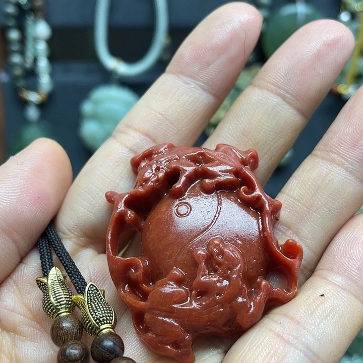未镶嵌蛇纹石玉颈饰