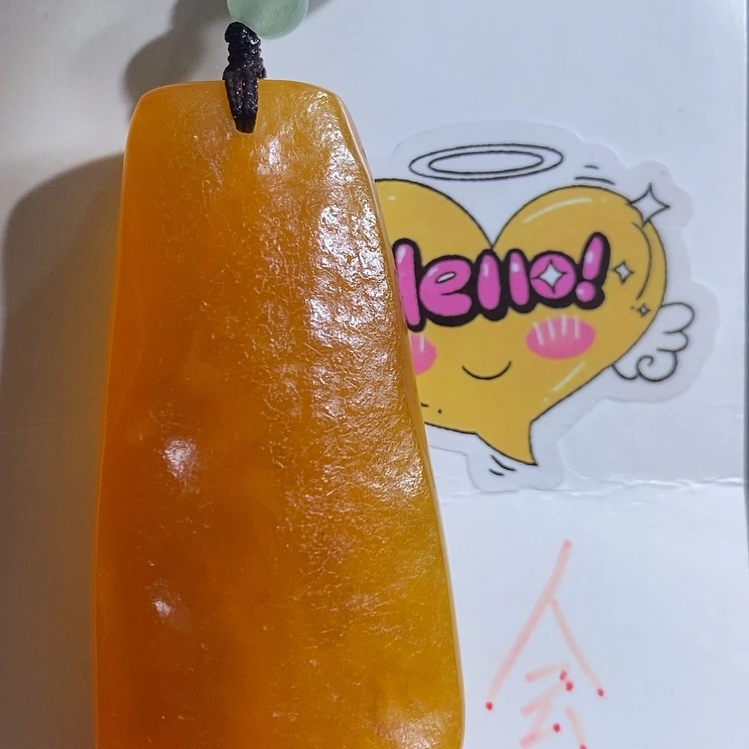 定制琥珀未镶嵌蜜蜡吊坠