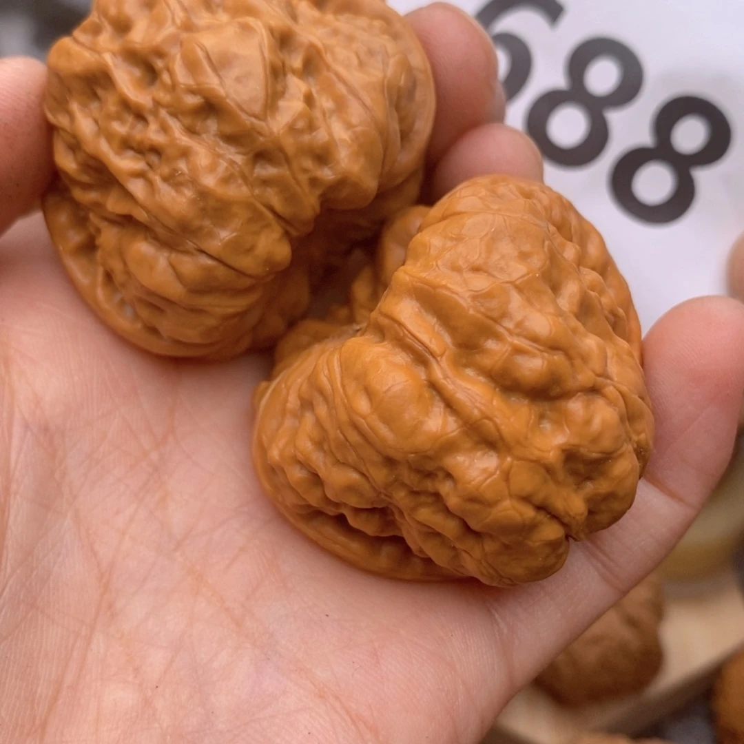我***牛文玩核桃把件688号蛙福利