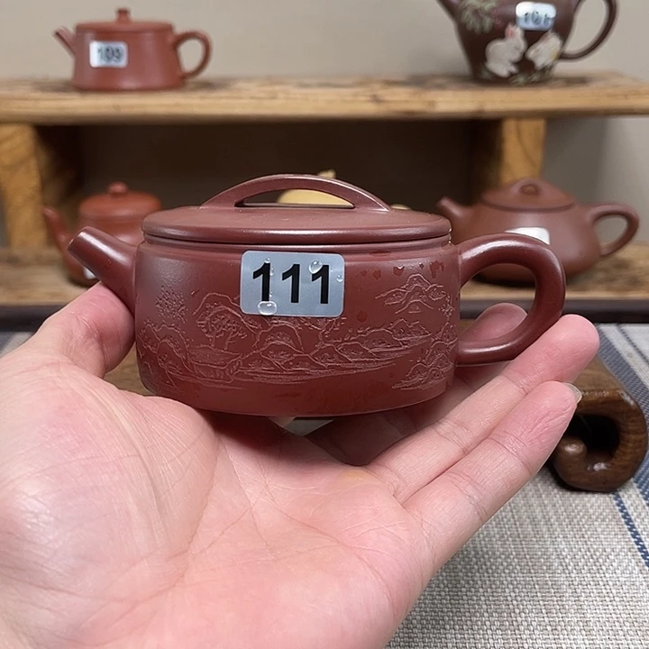 独***戏茶壶紫砂原矿手工紫砂壶