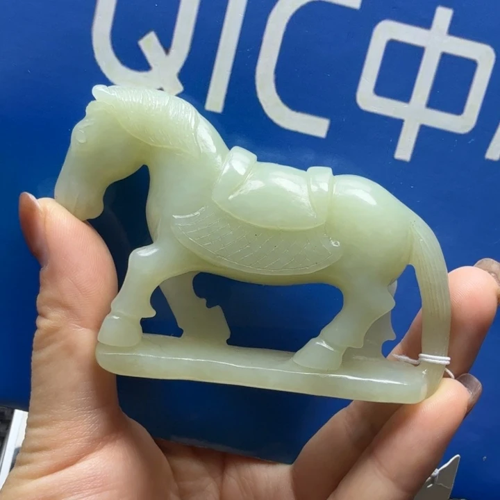 孤***者和田玉未镶嵌把件